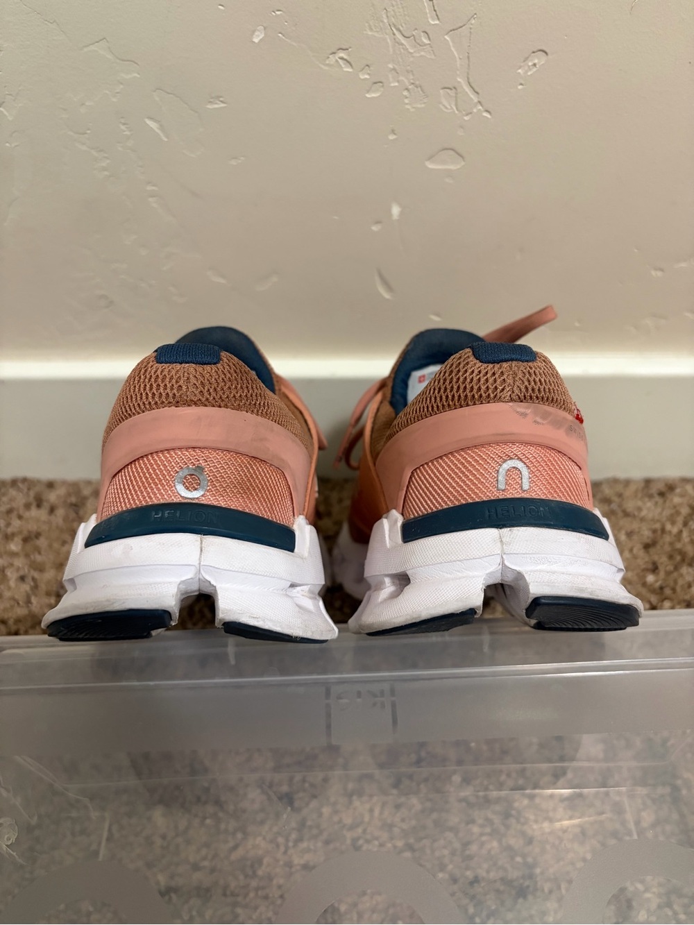 On Cloudswift Women's Size 6 Blush / Denim Running Sneakers Shoes Comfort - Picture 4 of 7